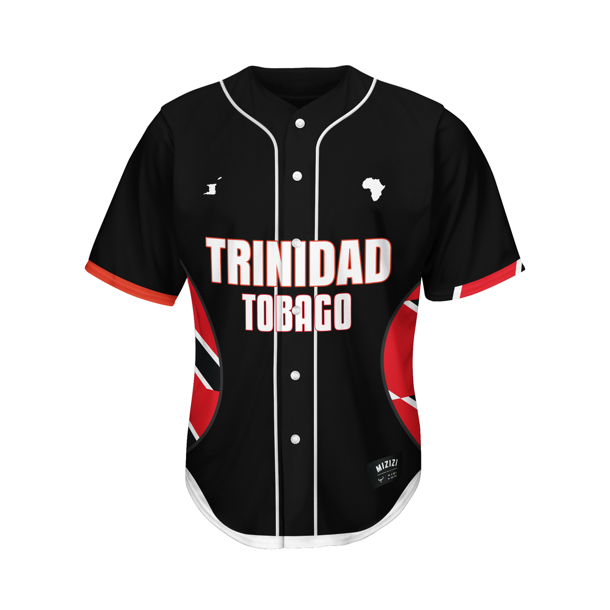  AOVL Personalized Trinidad and Tobago Baseball Jersey