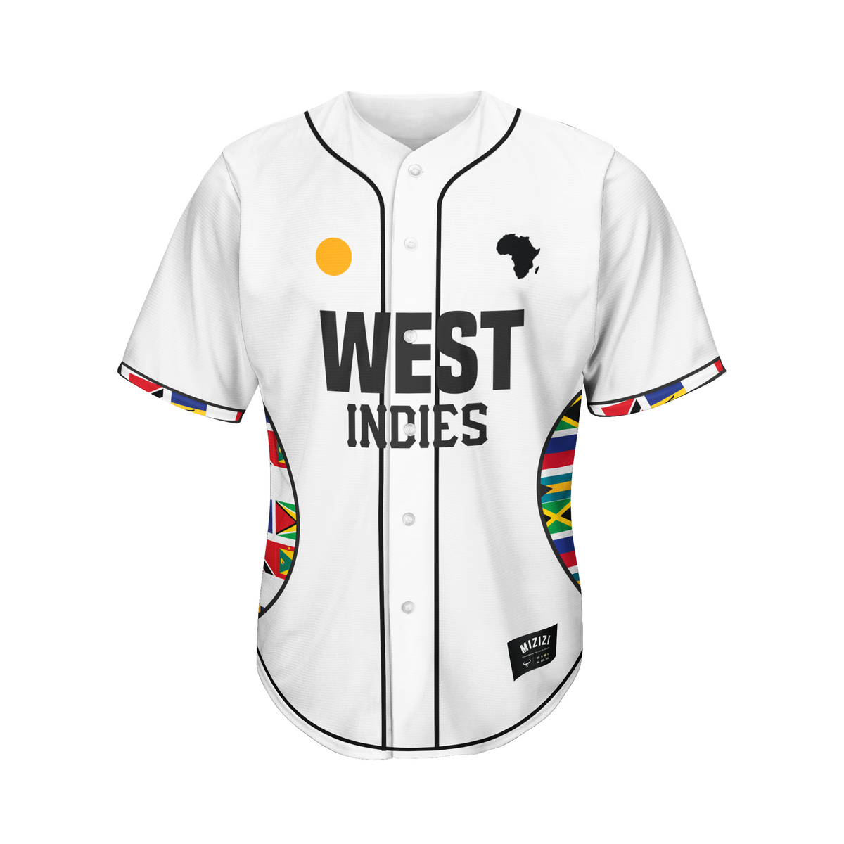 MIZIZI  Haiti Baseball Jersey