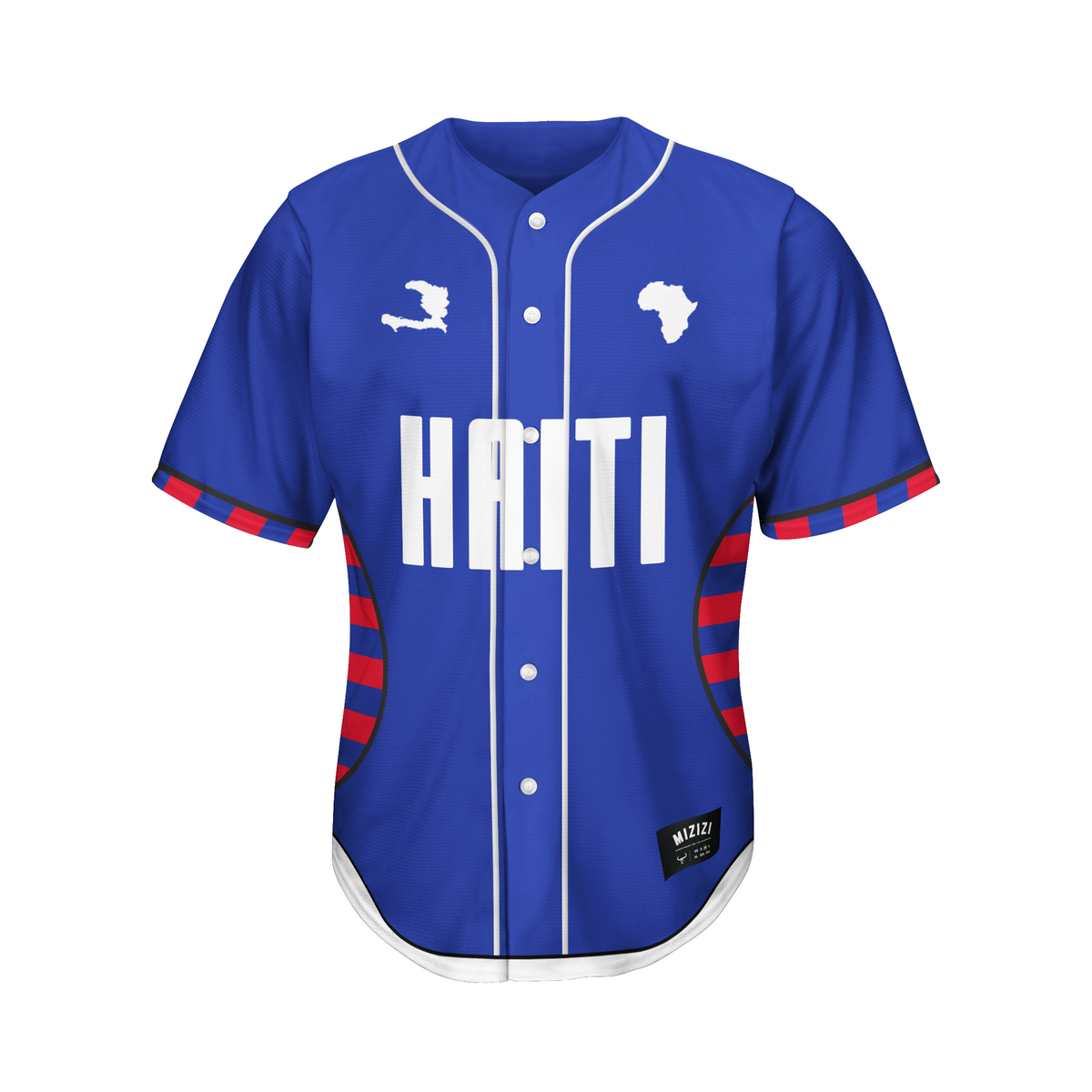 Haiti Flag N'ap Boule Baseball Jersey 