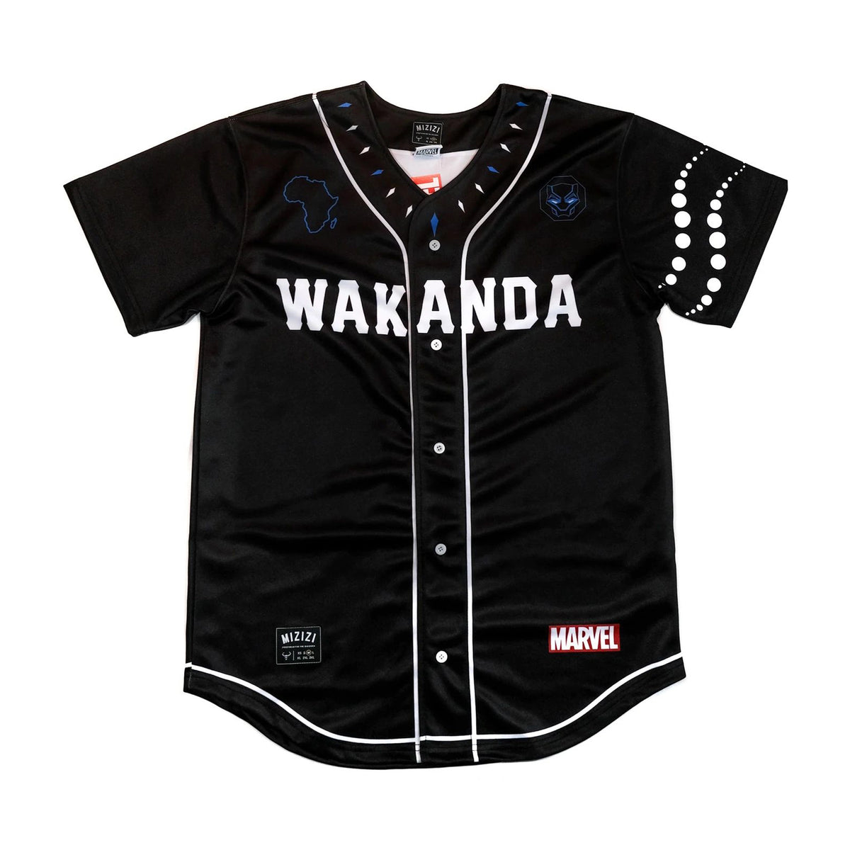 Wakanda Forever Black Panther Baseball Jersey for Sale in Port