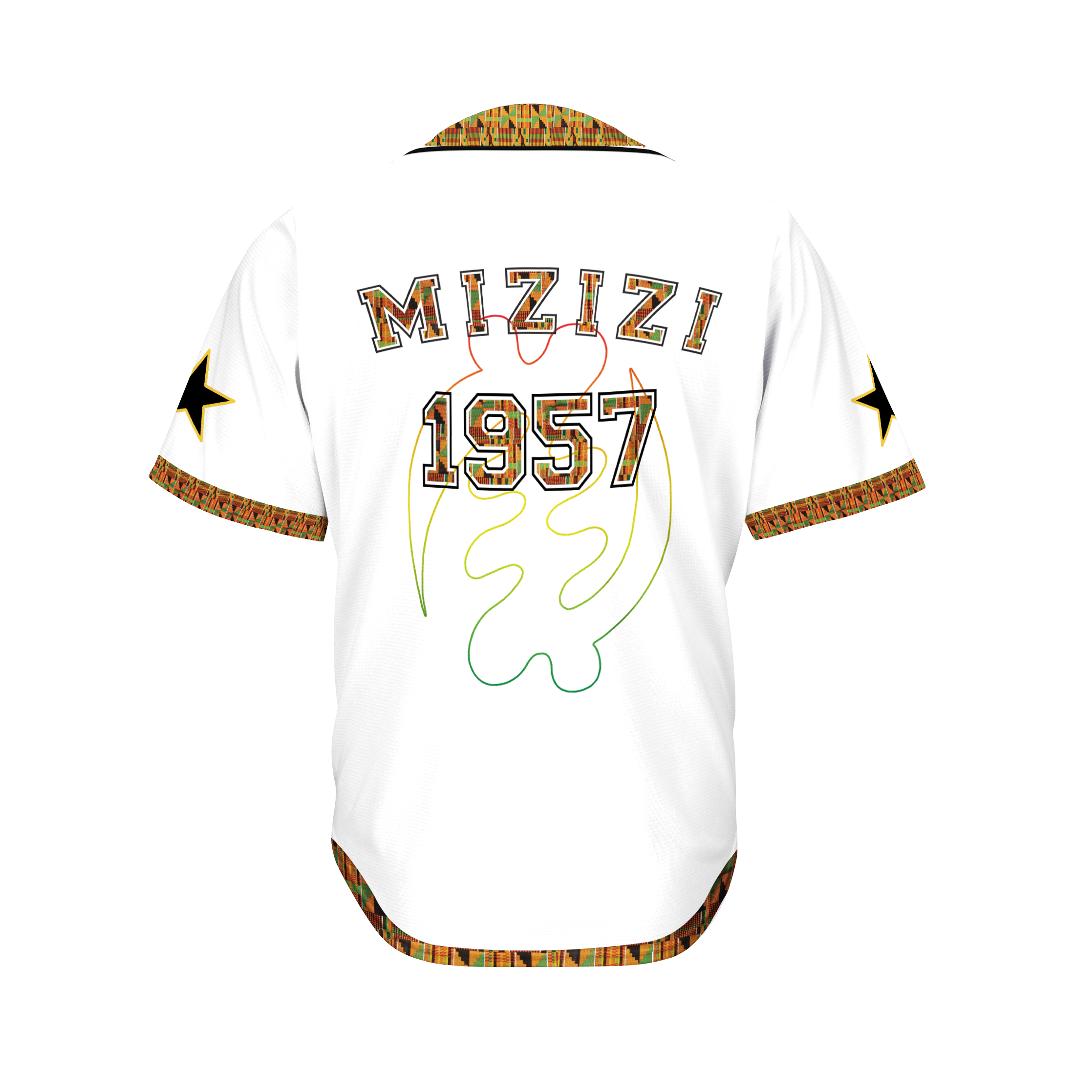 MIZIZI  Ghana Baseball Jersey