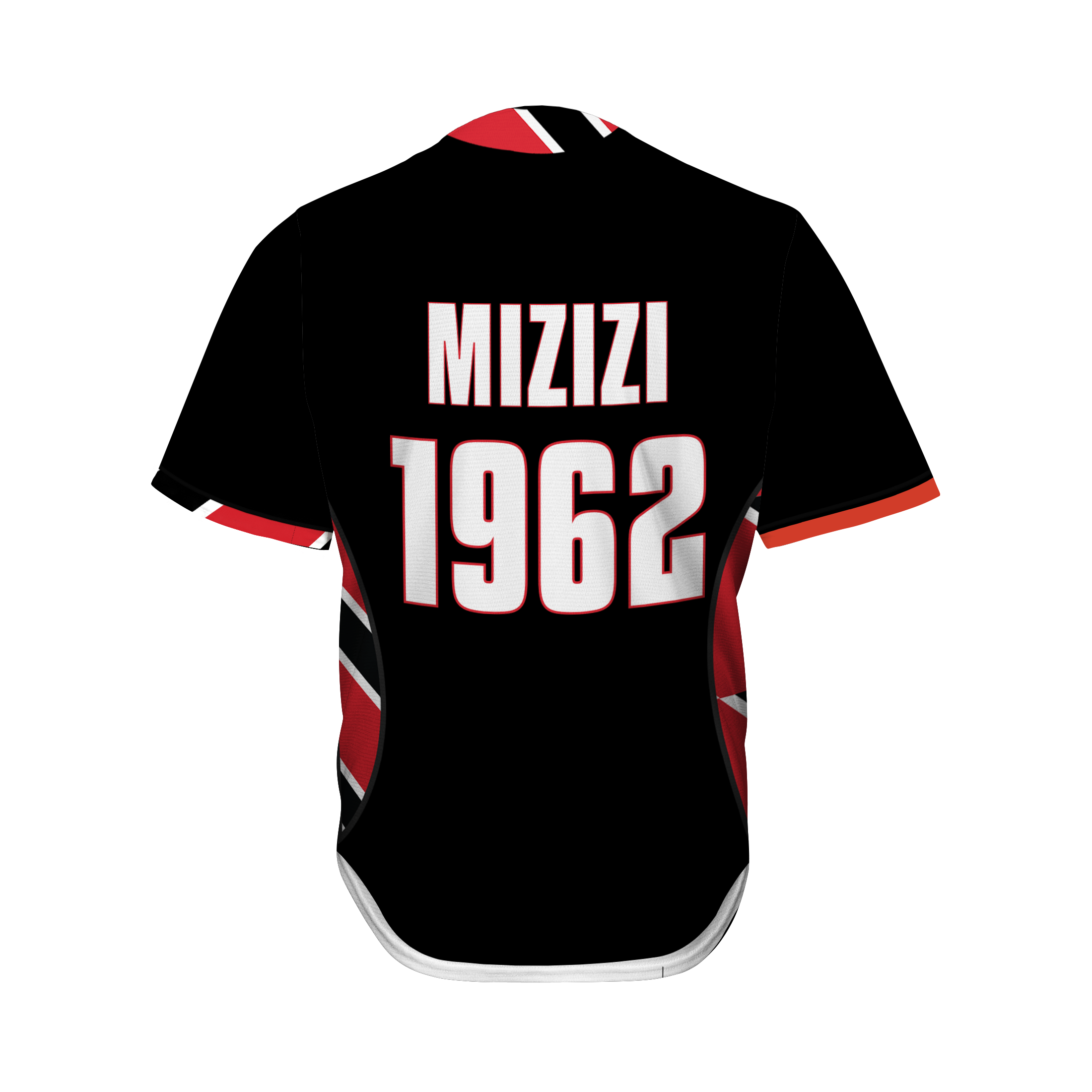 MIZIZI  Trinidad and Tobago Baseball Jersey