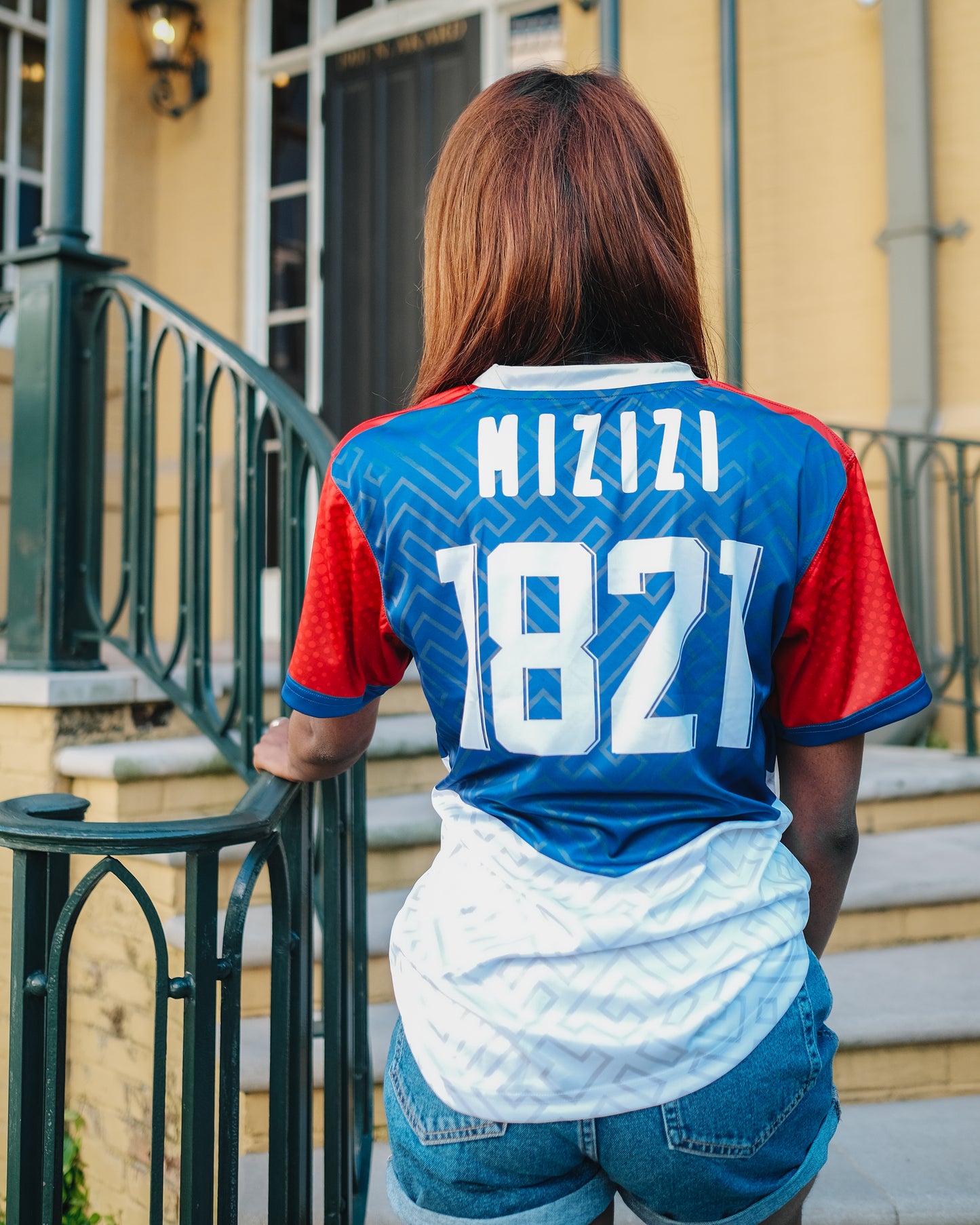 Custom Panama Soccer Jersey - Personalized Name & Number Flag Pattern Football Shirt