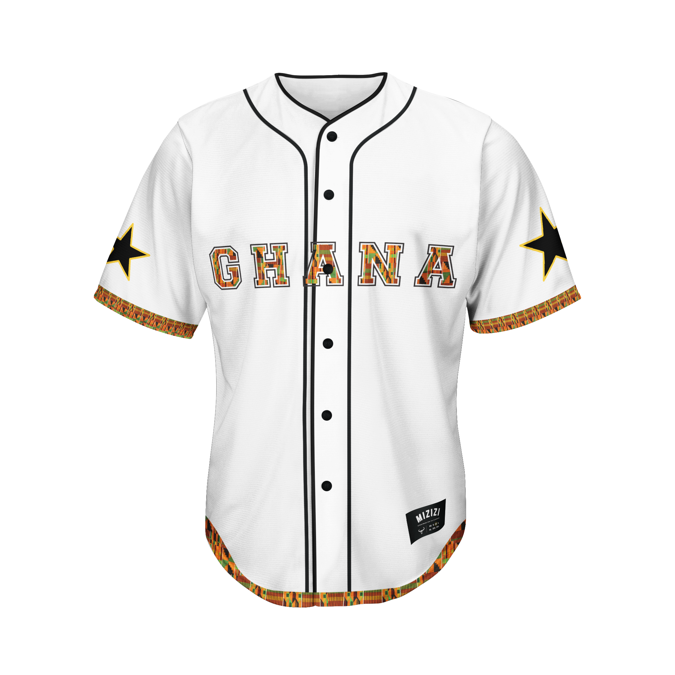 Custom Baseball Jersey Gold Black-White Authentic Men's Size:3XL