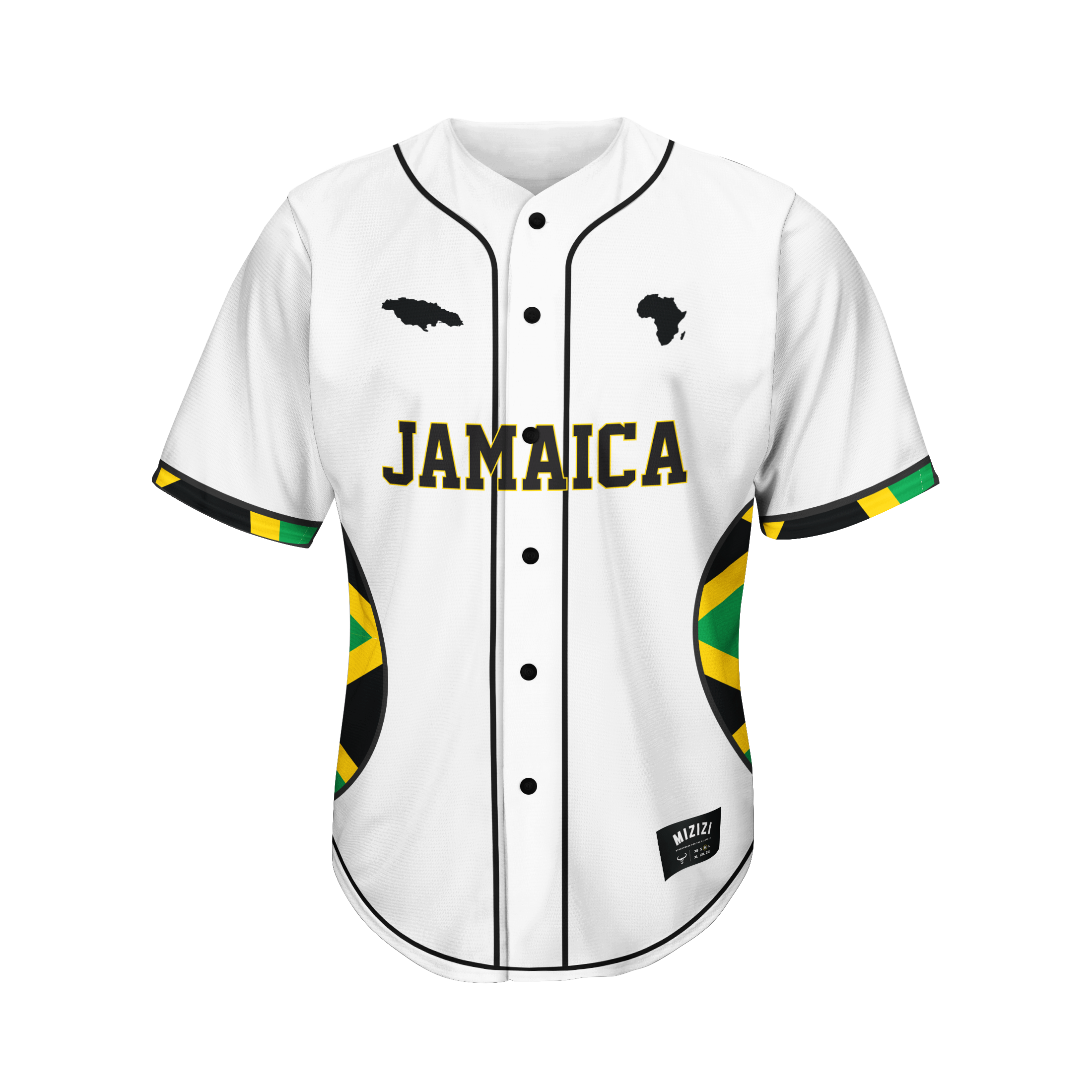 MIZIZI | Jamaica Baseball Jersey MIZIZI | Jamaica Baseball Jersey