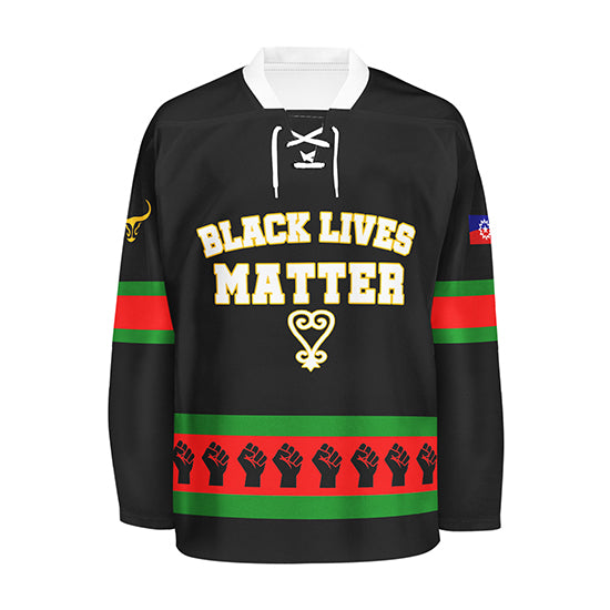 MIZIZI  Black Lives Matter Hockey Jersey