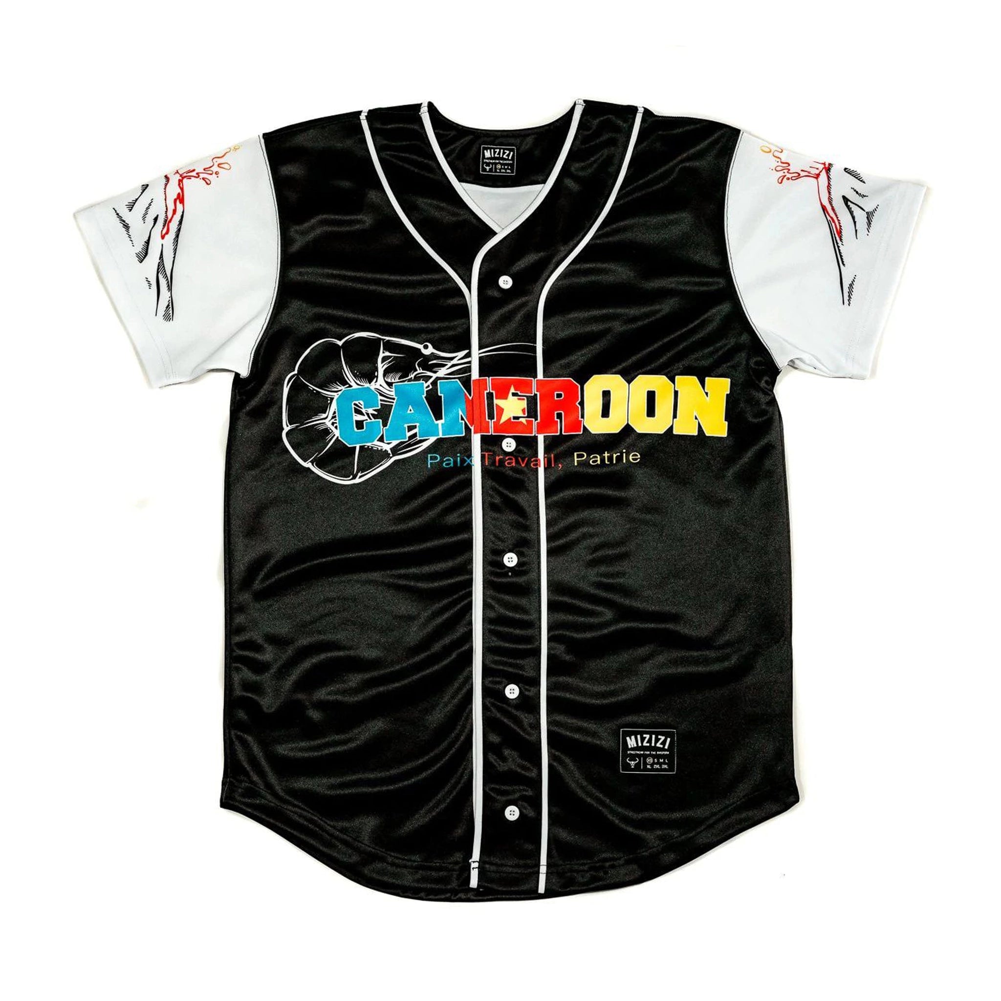 MIZIZI  Jamaica Baseball Jersey