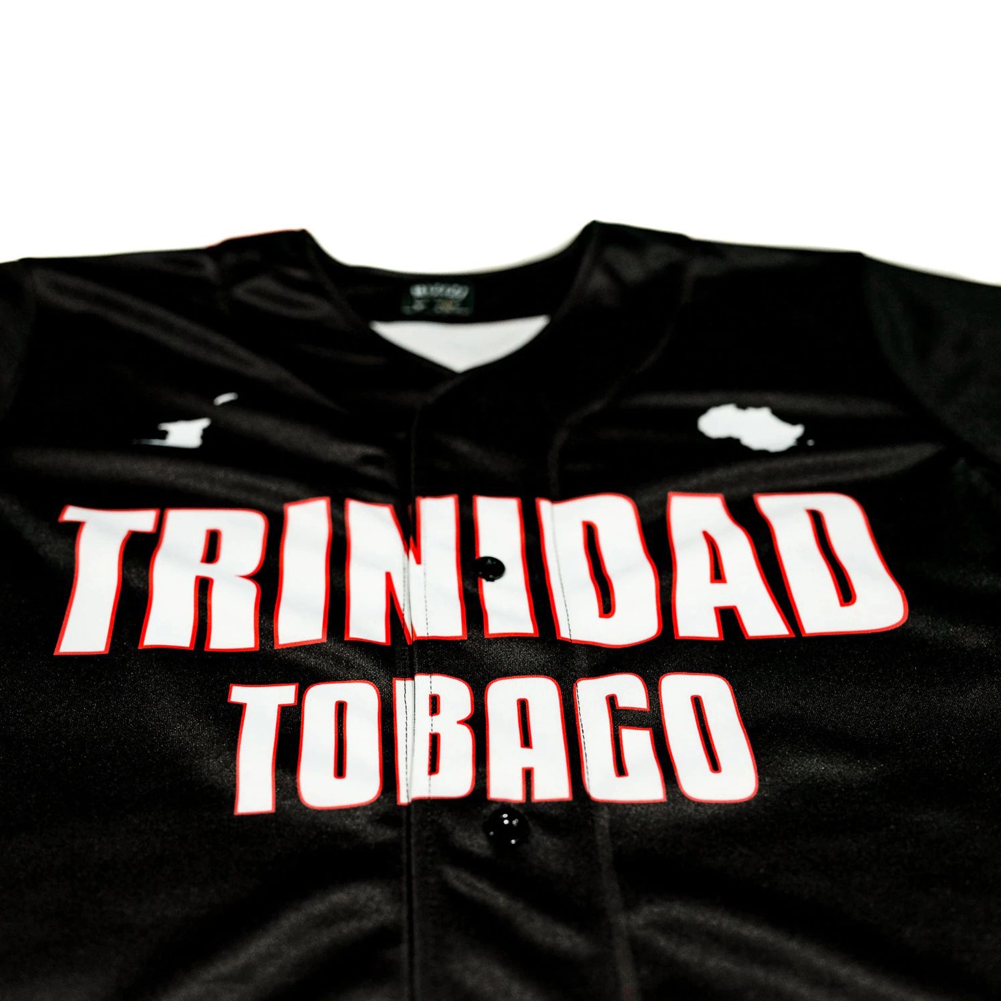 Trinidad and Tobago Baseball Jersey - white