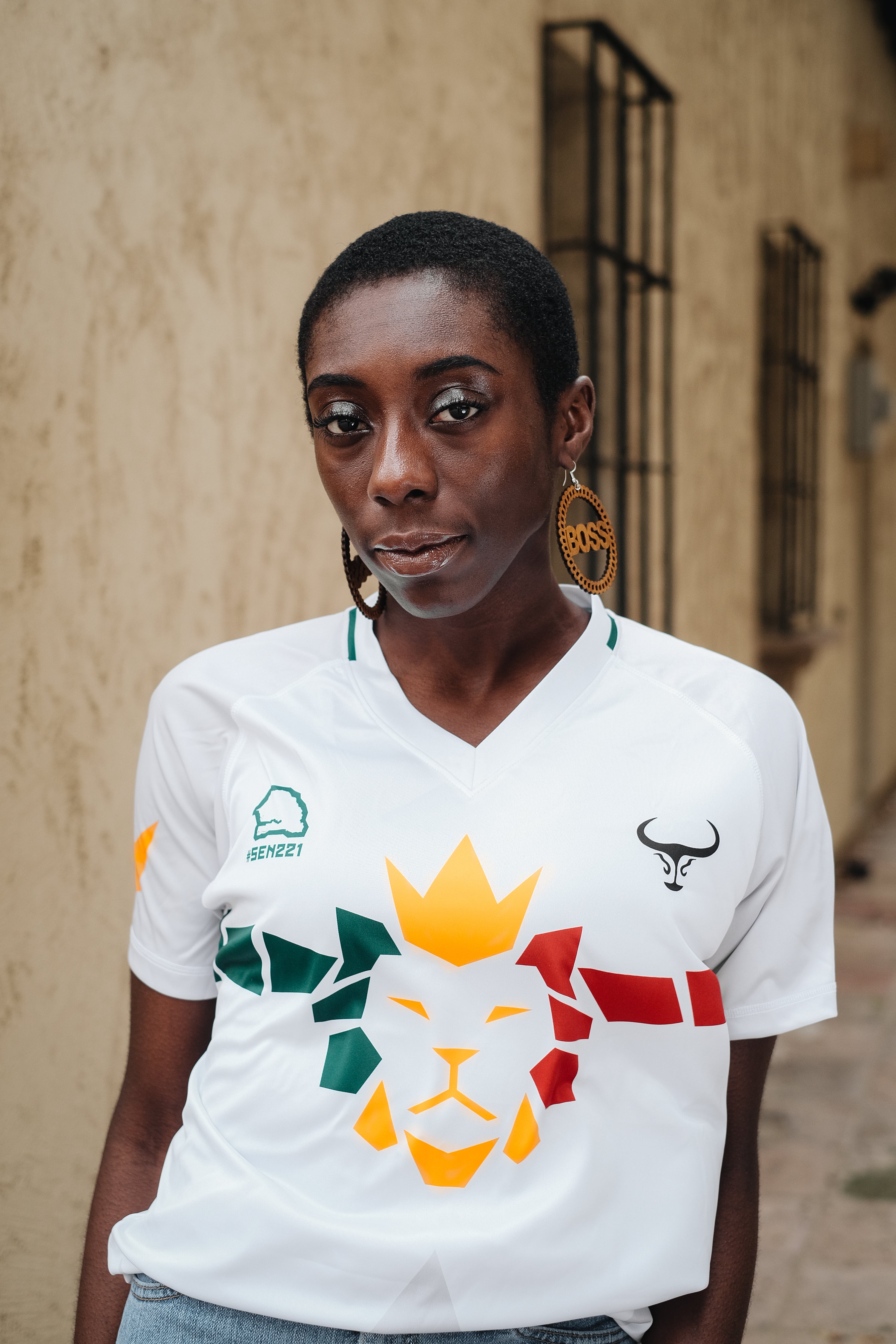 Sports Senegal Soccer T-Shirt – Jersey Style Short Sleeve Athletic